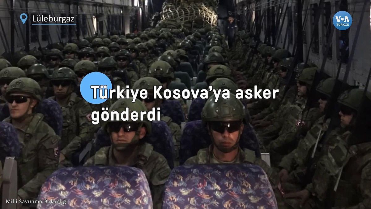 Türkiye Kosova'ya asker gönderdi