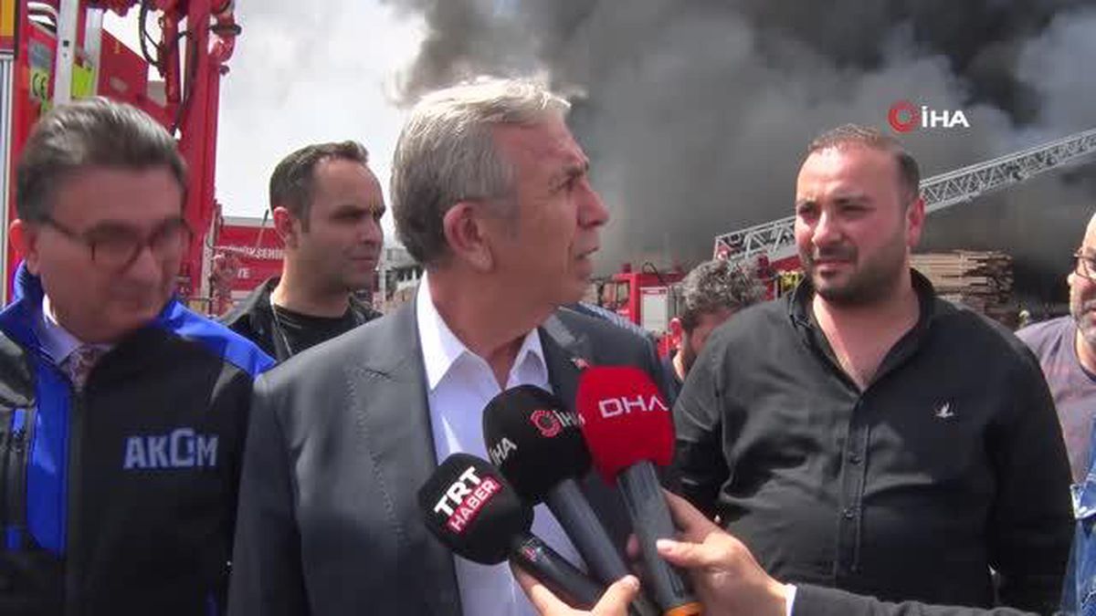 ABB Başkanı Yavaş'tan fabrika yangını açıklaması