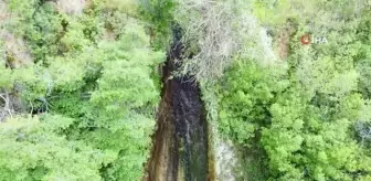 Yozgat'taki Ağlayan Şelale Doğaseverlerin İlgi Odağı
