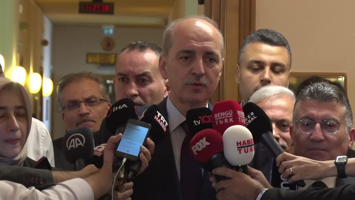 AKP'nin TBMM Başkan Adayı Numan Kurtulmuş: 'Amacımız Siyasi Partiler Olarak Farklı Fikirlere Sahip Olmakla Birlikte Türkiye'nin Ortak Hedeflerinde...