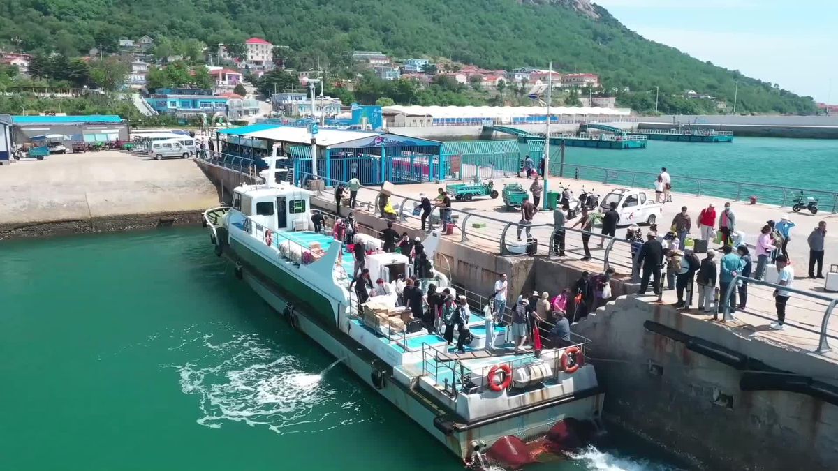 Çin'in Lingshan Adası, karbon negatif deniz adası haline geldi