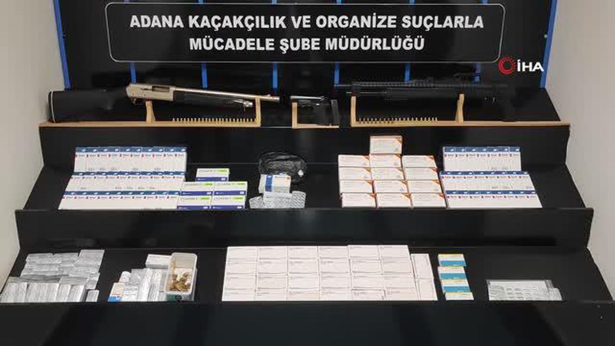 Adana'da dolandırıcılık operasyonu: 13 bin 887 uyuşturucu etkili ilaç ele geçirildi