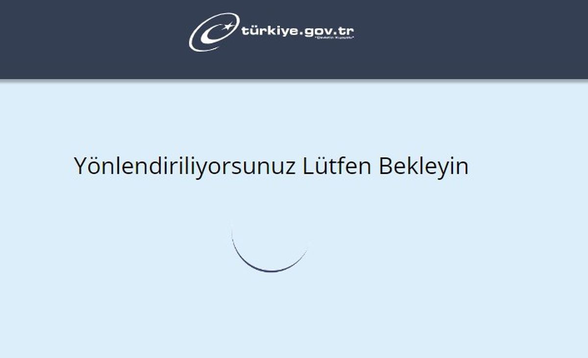 E devlet 'Yönlendiriliyorsunuz Lütfen Bekleyin' hatası nedir?