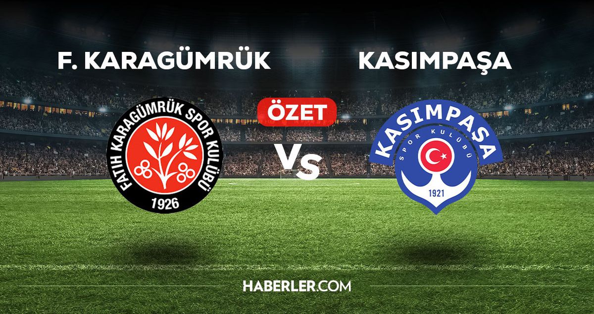 Fatih Karagümrük Kasımpaşa maç özeti! (VİDEO) Fatih Karagümrük Kasımpaşa maçı özeti izle! Fatih Karagümrük Kasımpaşa maçı kaç kaç bitti?