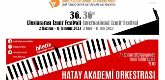 Hatay Akademi Senfoni Orkestrası, İzmir Festivali'nde sahne alacak
