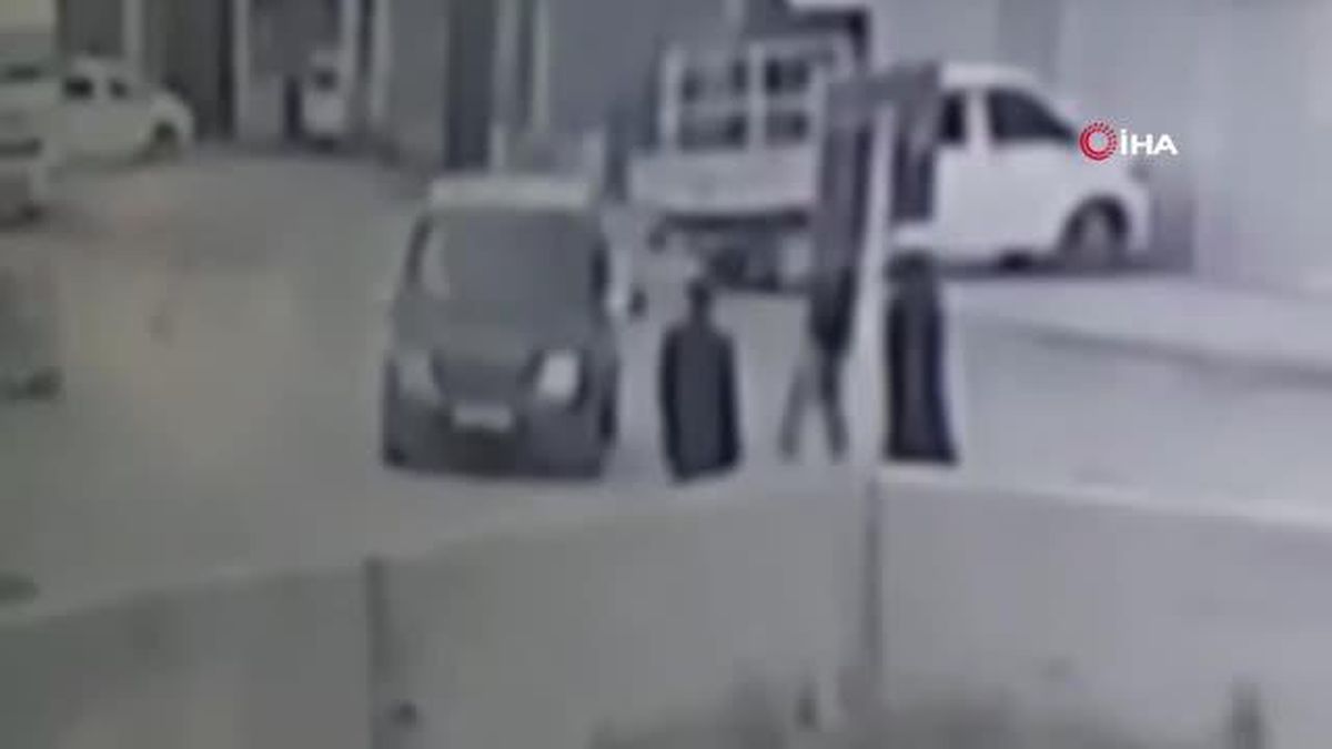 Kayınpederin damadını vurduğu o anların kamera görüntüleri ortaya çıktı