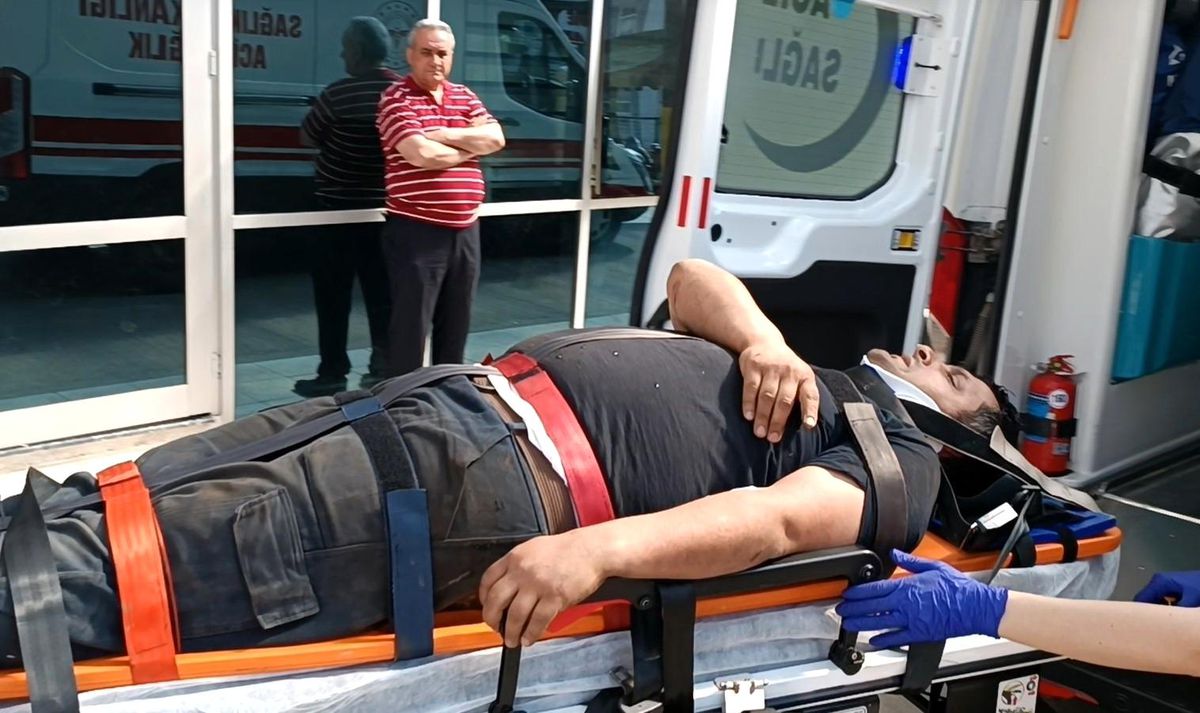 Kocaeli'de İşçi İş Yerinde Düştü