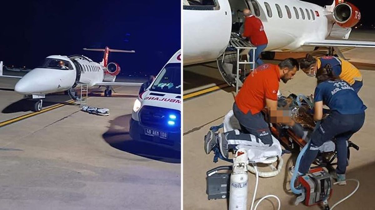 Muğla'da kaynayan salça kazanına düşen çocuk ağır yaralandı! Ambulans uçakla İstanbul'a nakledildi