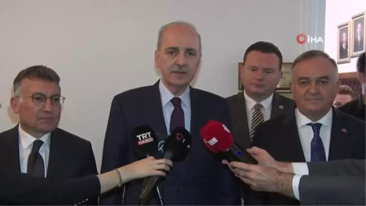 Numan Kurtulmuş, CHP Grubunu Ziyaret Etti