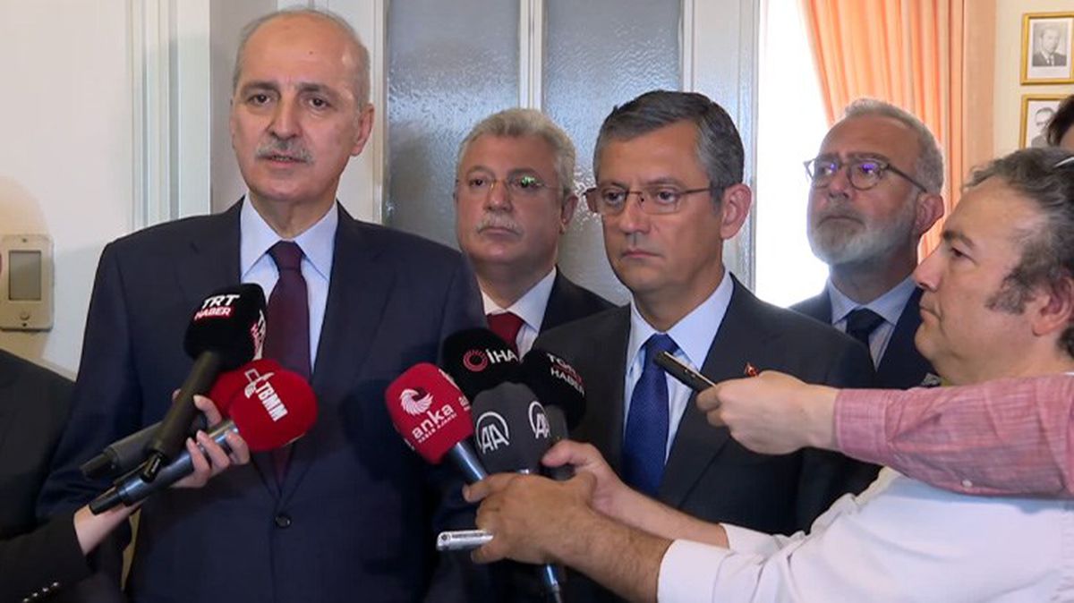 TBMM Başkanlığı için adaylık başvurusu yapan Numan Kurtulmuş, CHP'yi ziyaret etti