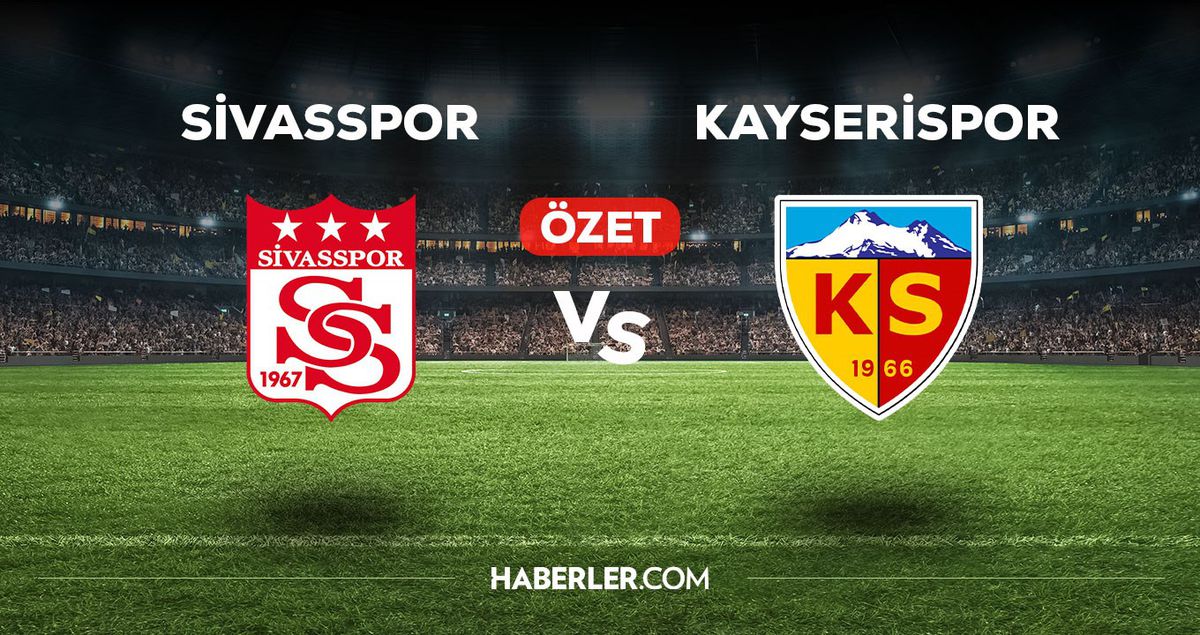 Sivasspor Kayserispor maç özeti! (VİDEO) Sivasspor Kayserispor maçı özeti izle! Sivasspor Kayserispor maçı kaç kaç bitti?