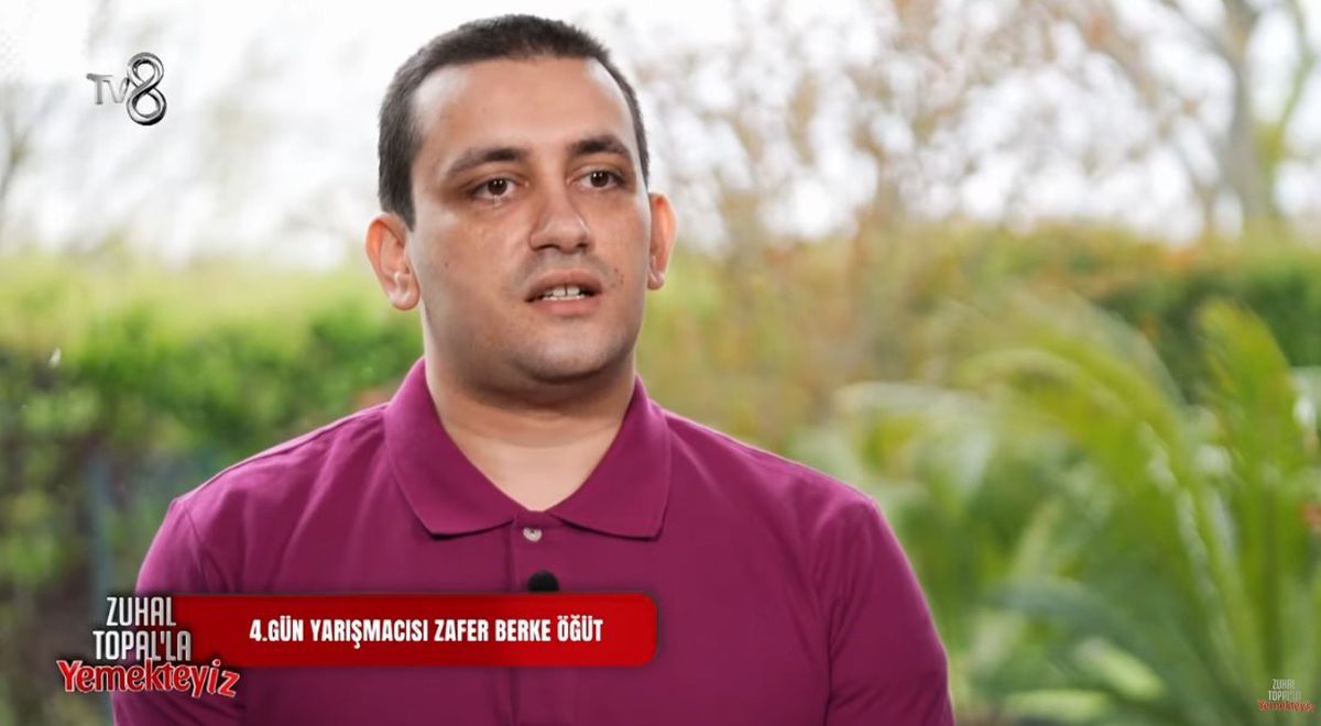 Zuhal Topal'la Yemekteyiz Berke Bey kimdir? 8 Haziran günü yarışan Zafer Berke Öğüt kimdir, kaç yaşında, nereli, yarışmadan kaç puan aldı?