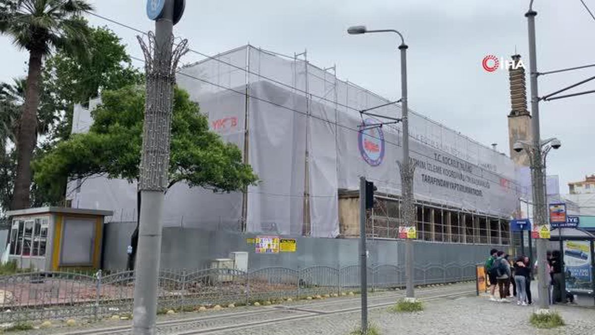 82 yılın hatıralarıyla dolu Halkevi binası onarılıyor