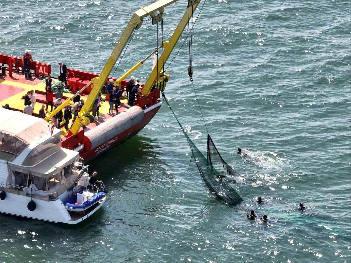 İstanbul Bakırköy'de Hayalet Ağ Temizliği Etkinliği Düzenlendi