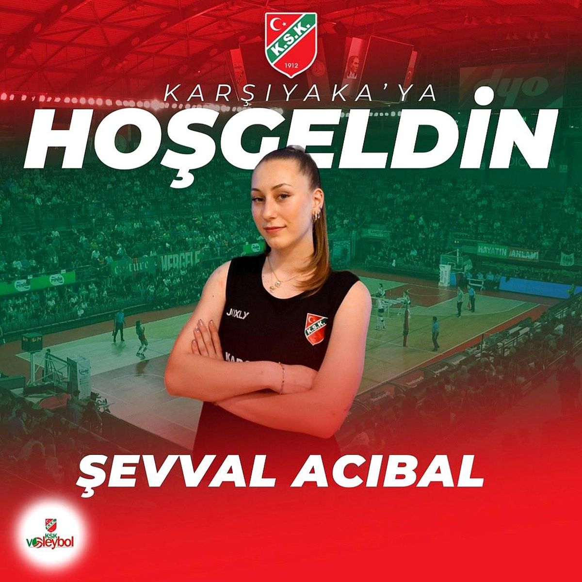 Karşıyaka Voleybol, Şevval Acıbal'ı kadrosuna kattı