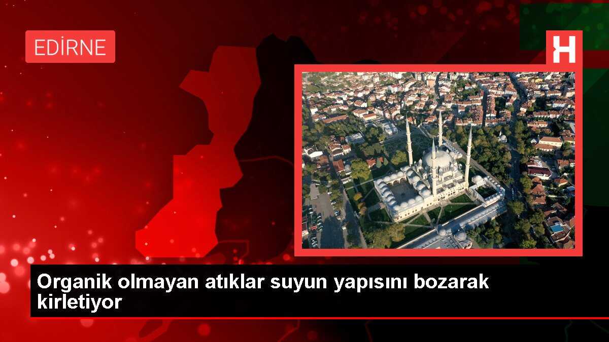 Prof. Dr. Elipek: Su kaynaklarına atılan plastik ve benzeri atıklar suyun yapısını bozuyor