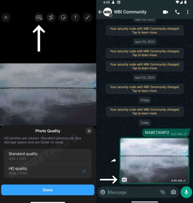 WhatsApp'a HD fotoğraf gönderme özelliği mi geldi? WhatsApp'dan HD, yüksek kalitede fotoğraf nasıl gönderilir?