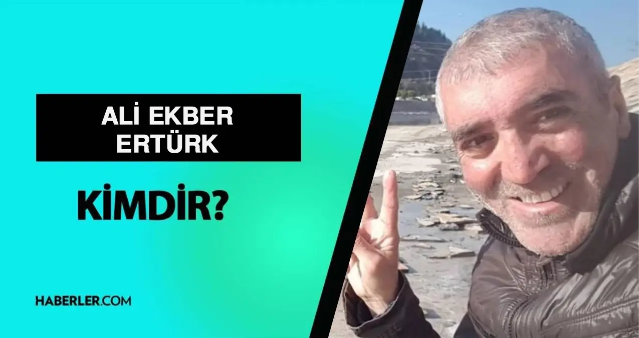 Ali Ekber Ertürk kimdir? Gazeteci Ali Ekber kim? Ali Ekber Ertürk hayatı ve biyografisi!