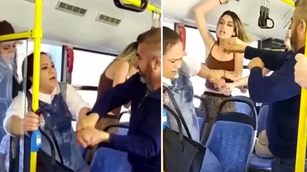 Belediye otobüsünde akılalmaz kavga! Araya girenler de nasibini aldı