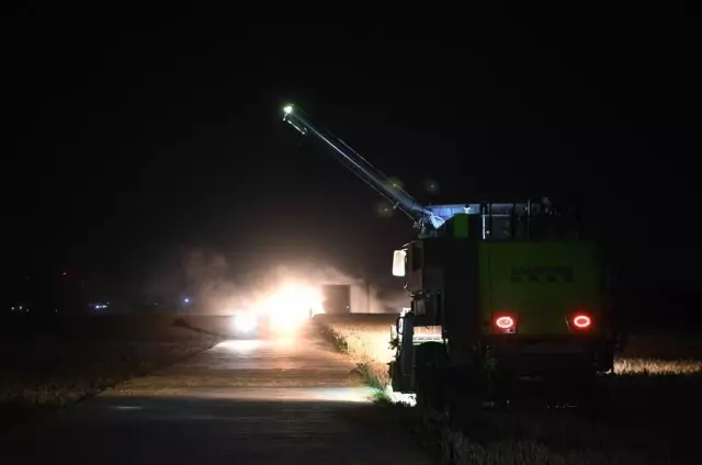 Çin'in Henan Eyaletinde Buğday Hasadı Tamamlanmak Üzere