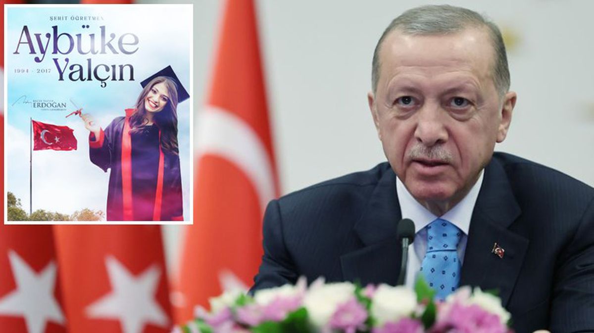 Cumhurbaşkanı Erdoğan, şehit öğretmen Aybüke Yalçın'ı andı! Devamında bir de terör örgütüne yönelik mesajı var