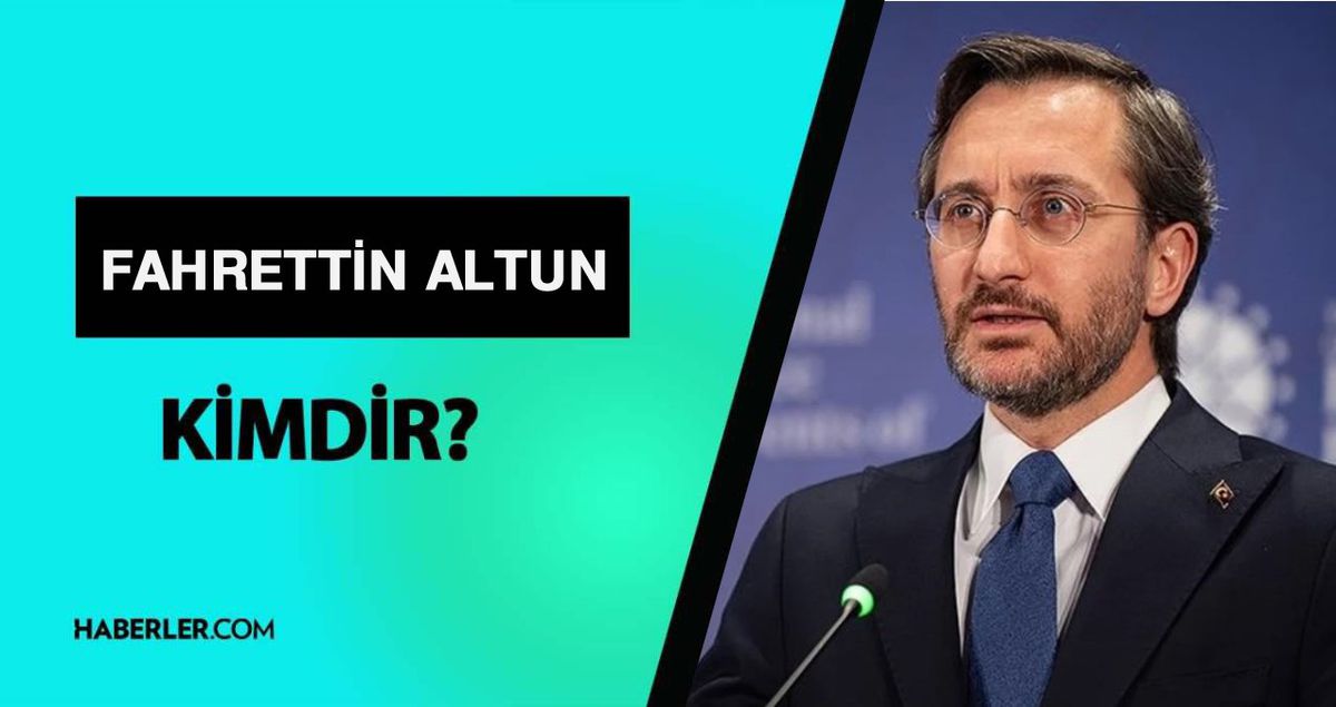 Fahrettin Altun kimdir? Fahrettin Altun ne iş yapıyor, mesleği ne? Fahrettin Altun hayatı ve biyografisi!
