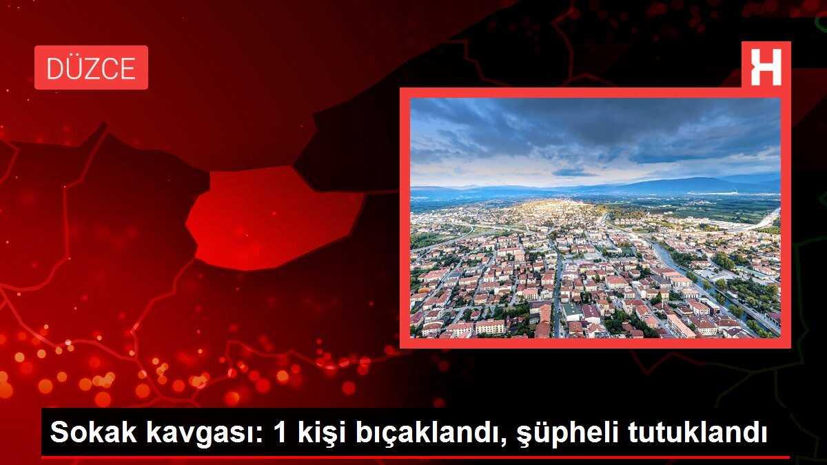 Sokak kavgası: 1 kişi bıçaklandı, şüpheli tutuklandı