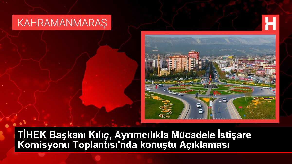TİHEK Başkanı Kılıç: Kahramanmaraş depremleriyle ilgili rapor önümüzdeki hafta tamamlanacak