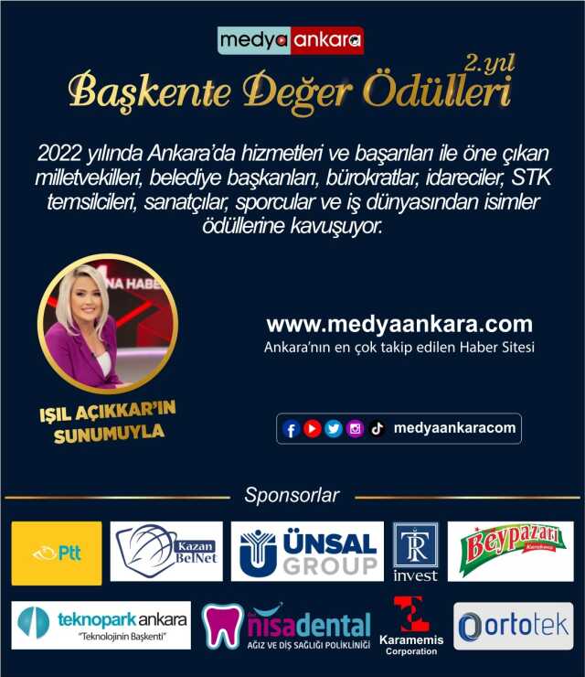 Ankara'nın en prestijli ödülleri sahiplerini buluyor Ankara'nın en prestijli ödülleri sahiplerini buluyor