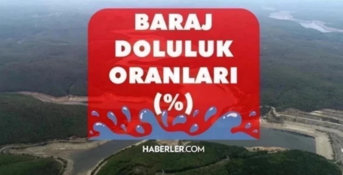 Baraj Doluluk Oranları! 10 Haziran İstanbul, İzmir, Ankara barajların doluluk oranları yüzde kaç? 10 Haziran 2023 barajların doluluk seviyesi nasıl?