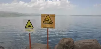 Doğu Anadolu'nun en büyük tatlı su gölü alarm veriyor! Su seviyesi azaldı, balık türleri yok oluyor