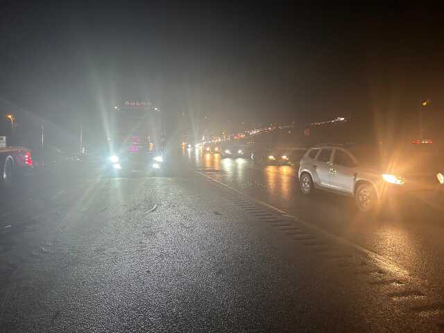 Kırıkkale Otoyolu'nda Sel: Trafik Durdu