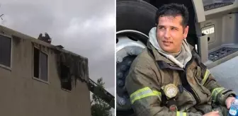 Ümraniye'de yangına müdahale ederken yaralanan itfaiye eri şehit oldu