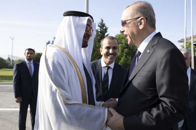 Cumhurbaşkanı Erdoğan'la görüşen BAE liderinden Türkçe paylaşım: Ekonomik ortalıkları ilerletmeyi konuştuk Cumhurbaşkanı Erdoğan'la görüşen BAE liderinden Türkçe paylaşım: Ekonomik ortalıkları ilerletmeyi konuştuk