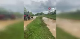 Kastamonu'da sağanak sel ve su baskınlarına neden oldu