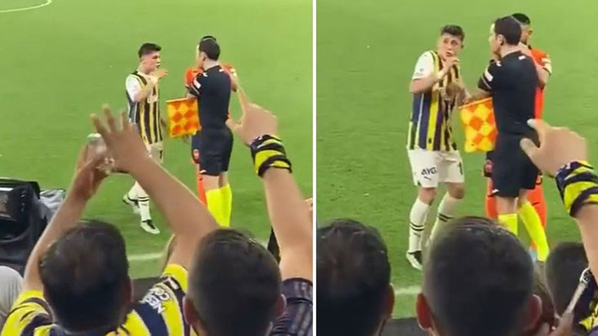 Böyle sevgi görülmedi! Arda Güler'in yan hakeme işareti sonrası sahaya su yağdı