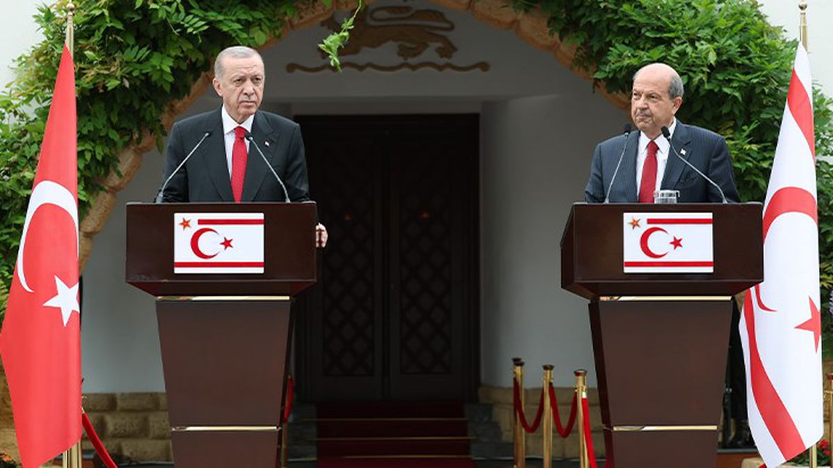 Cumhurbaşkanı Erdoğan, Rum kesimine 'müzakere' masasına dönmek için şart koştu: KKTC'yi tanımalısınız
