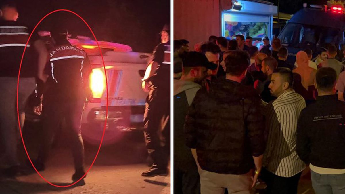 Mahalle halkı linç etmek istedi, komandolar markete sığınan 5 kişiyi üniformayla gözaltına aldı