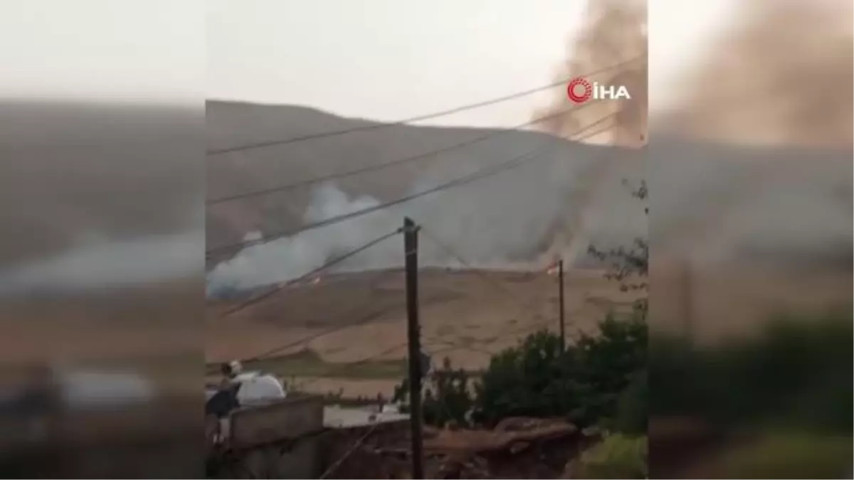 Siirt'te 65 dönüm buğday kül oldu