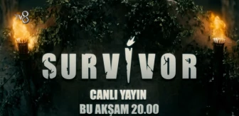 Survivor canlı izle! 12 Haziran Pazartesi TV8 Survivor yeni bölüm canlı izle! Survivor 127. bölümde neler olacak? Eleme adayları kim? TV8 canlı izle!