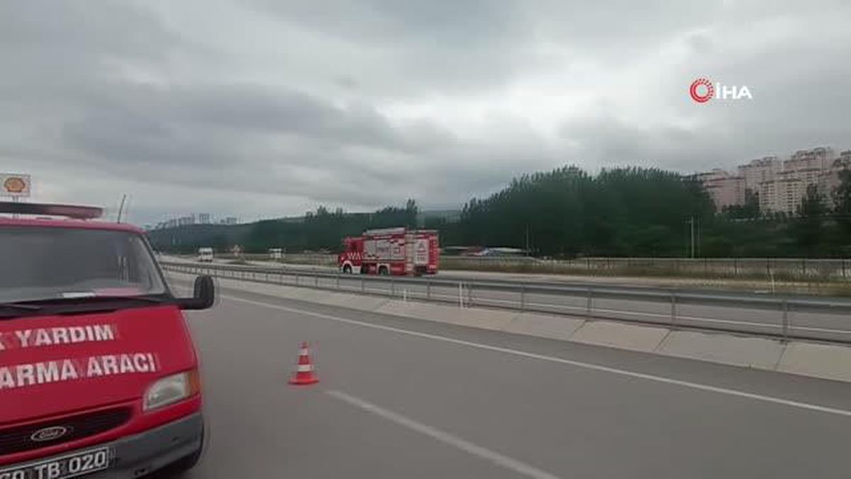 Takla atan araç karşı şeride geçti: 1'i çocuk 4 kişi yaralandı