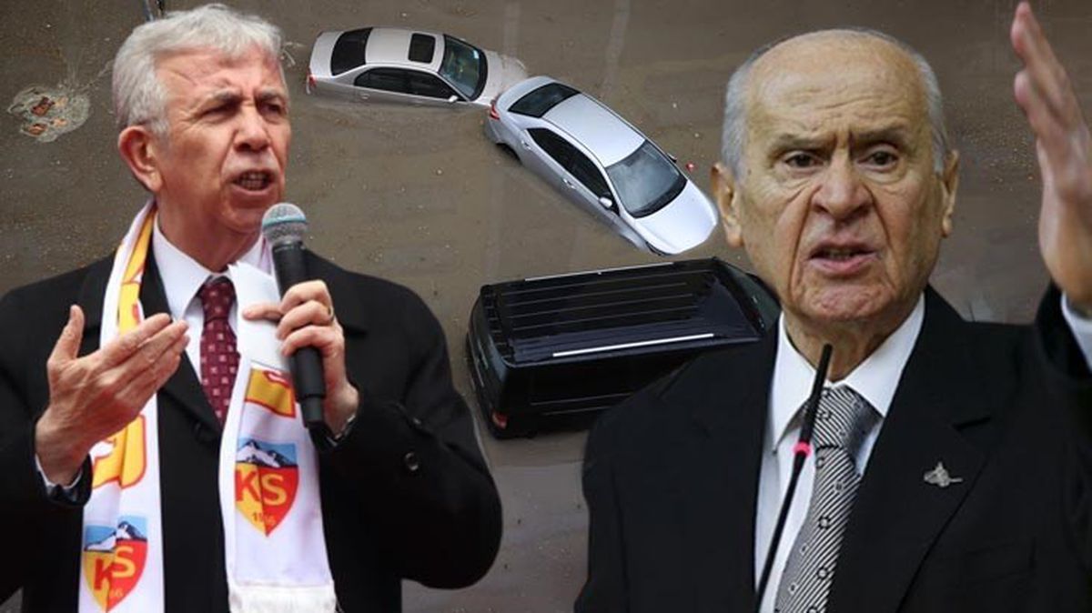 Devlet Bahçeli'den Mansur Yavaş'a 'sel' tepkisi: Emanete hıyanet etti