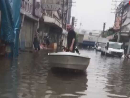 Samsun'da Sel Felaketi Samsun'da Sel Felaketi