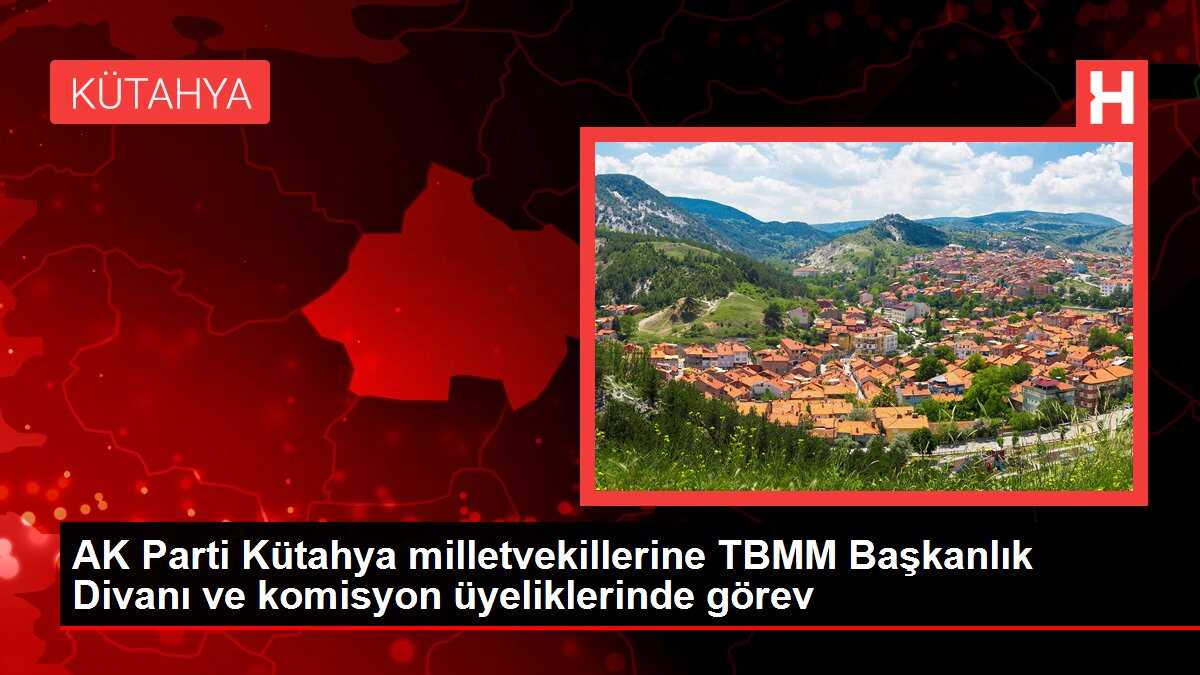 AK Parti Kütahya milletvekillerine TBMM Başkanlık Divanı ve komisyon üyeliklerinde görev
