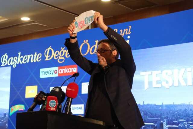 Başkente Değer Ödülleri töreninin ikincisi yapıldı! Ödüller sahiplerine takdim edildi Başkente Değer Ödülleri töreninin ikincisi yapıldı! Ödüller sahiplerine takdim edildi