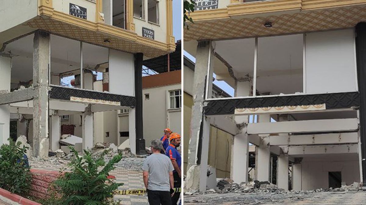 Kahramanmaraş'ta ağır hasarlı binaya giren kişi, söktüğü asansörün altında can verdi