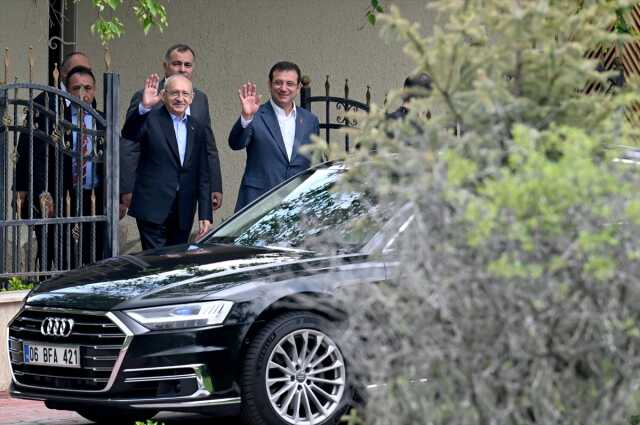 Kılıçdaroğlu ile İmamoğlu, merak edilen görüşmeden böyle çıktı Kılıçdaroğlu ile İmamoğlu, merak edilen görüşmeden böyle çıktı