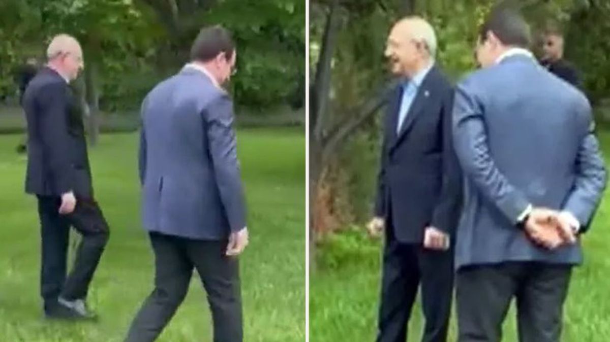 Kılıçdaroğlu ve İmamoğlu görüşmesinin yayınlanmayan görüntüleri ortaya çıktı! Golf oynayanlara verdiği cevap çok manidar