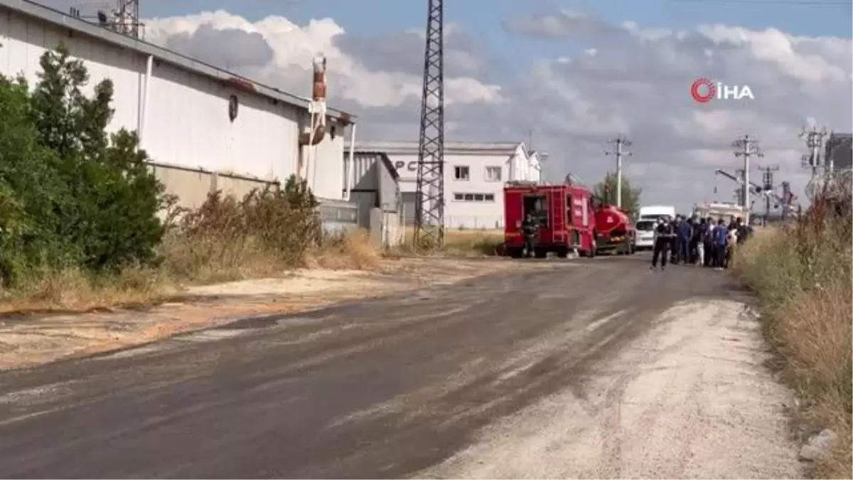 Lüleburgaz'da kimya tesisinde patlama