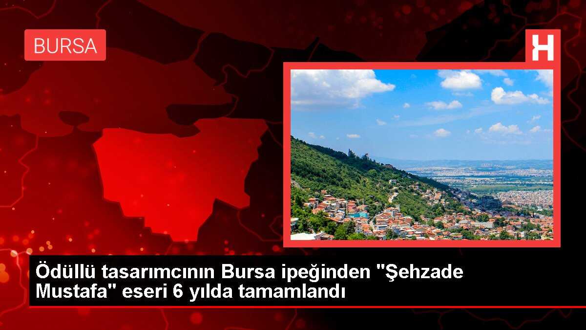Tasarımcı Nesrin Türedi, Bursa'nın tarihi dokusunu yansıtan ipek halı projesini tamamladı